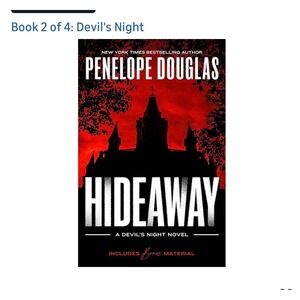 Hideaway A Devils Night Novel by Penelope Douglas Book‎ 2 of 4 Paperback Romance